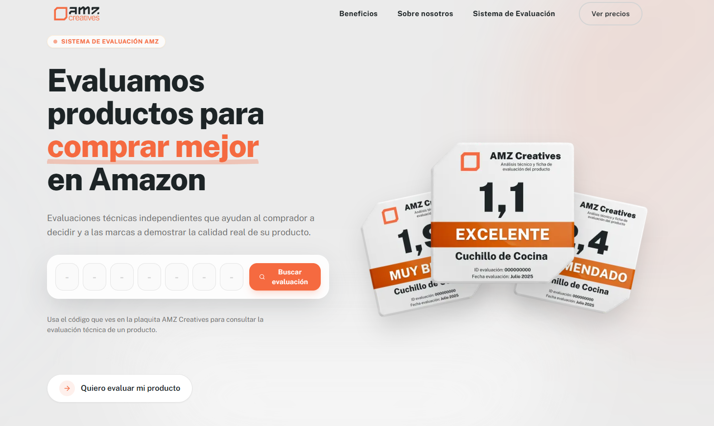 Captura de pantalla de AMZ Creatives